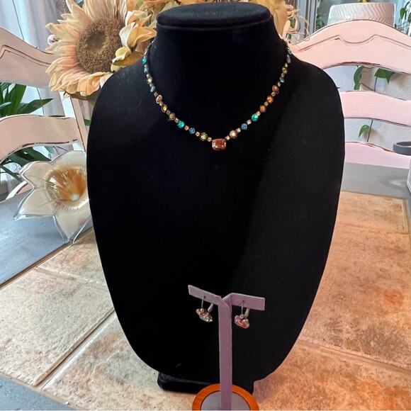 Sorrelli Crystal Earrings  & Necklace Set - Picture 2 of 8